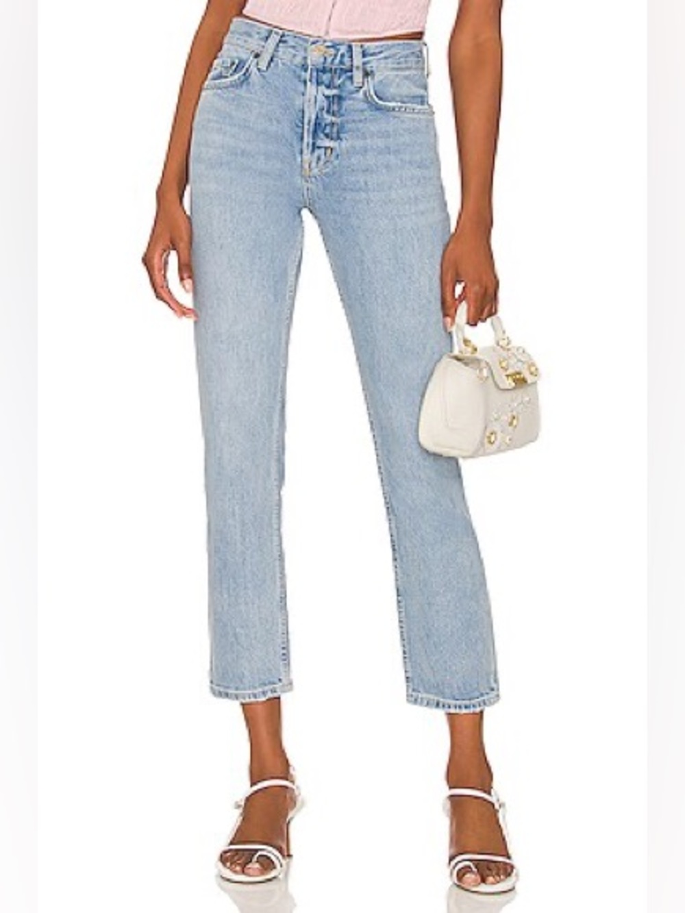 NWT Rails SUNFADE The Melrose High Rise Ankle Straight Leg Jeans Size 26